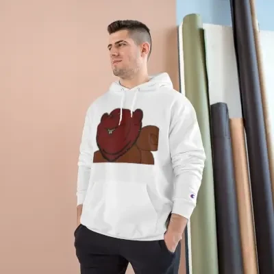 A man wearing a handsome sweatshirt